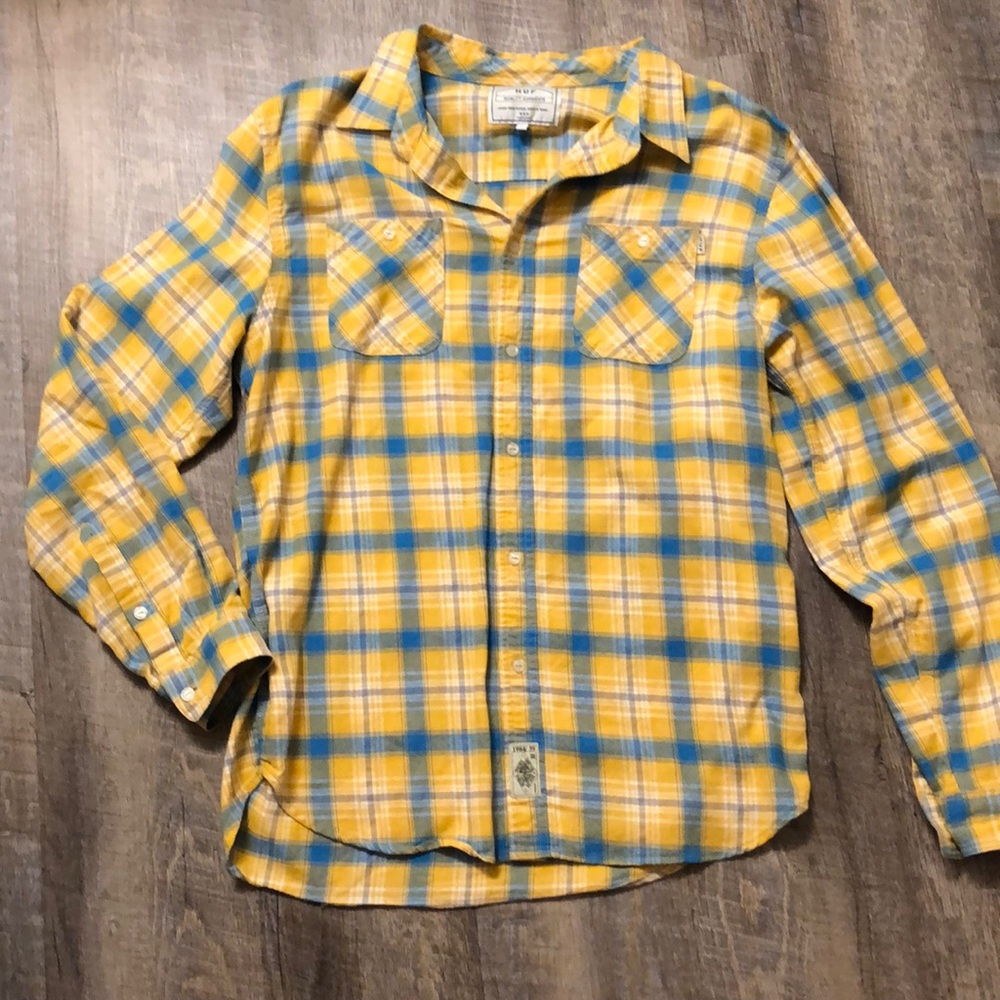 HUF MENS BUTTON DOWN